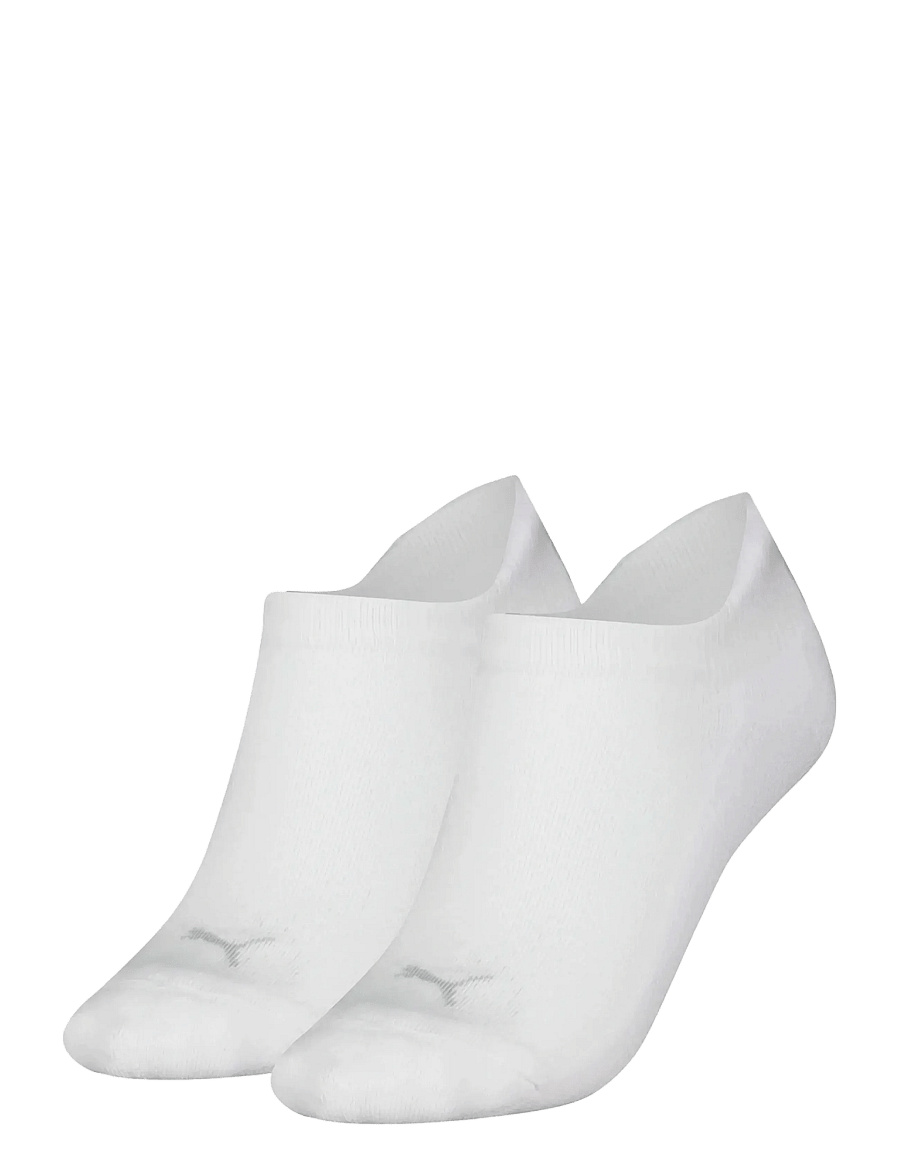 PUMA - PUMA WOMEN CUSHIONED SNEAKER 2P - underkläder och strumpor - white - 1