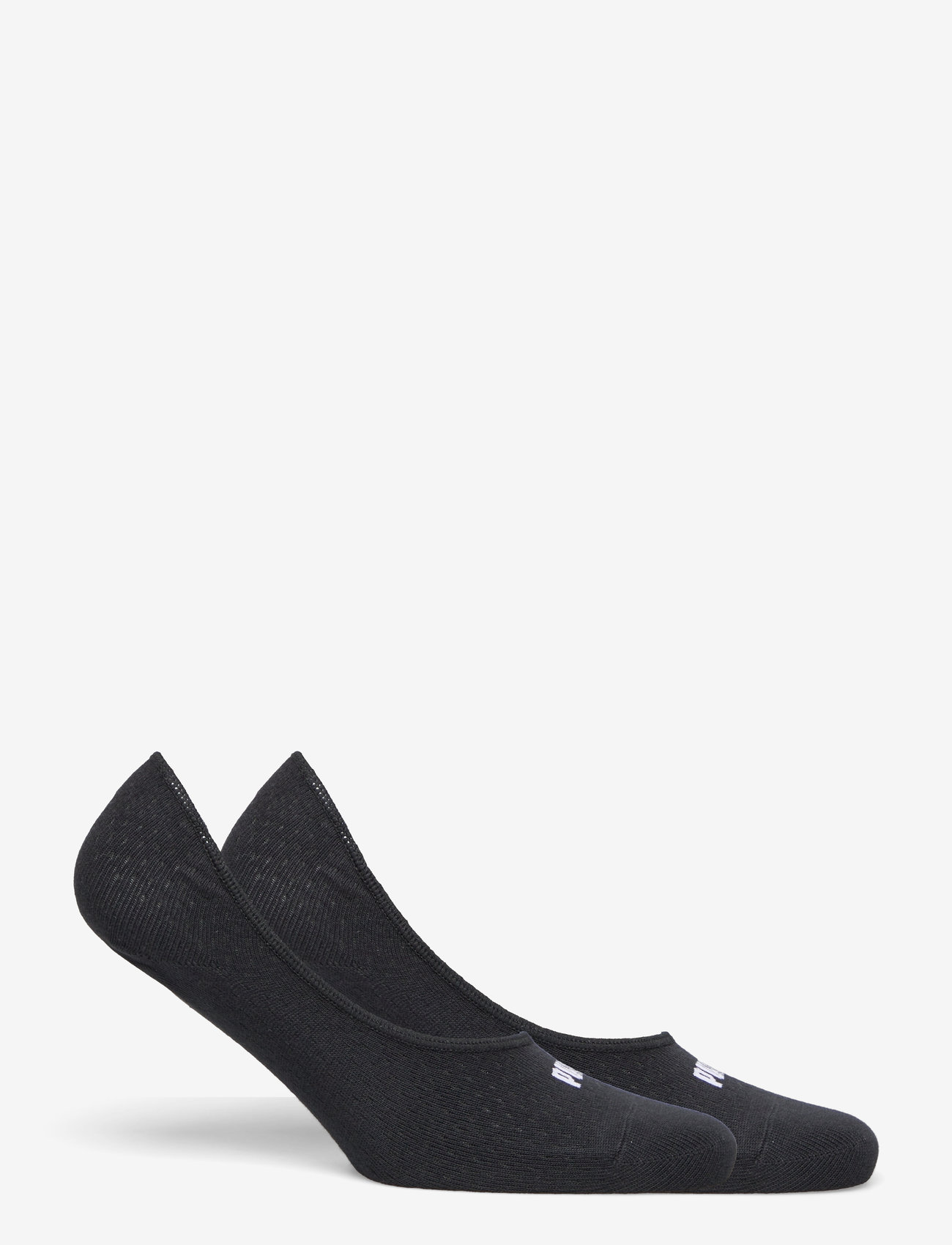 PUMA - PUMA WOMEN MESH FOOTIE 2P - undertøj og sokker - black - 1