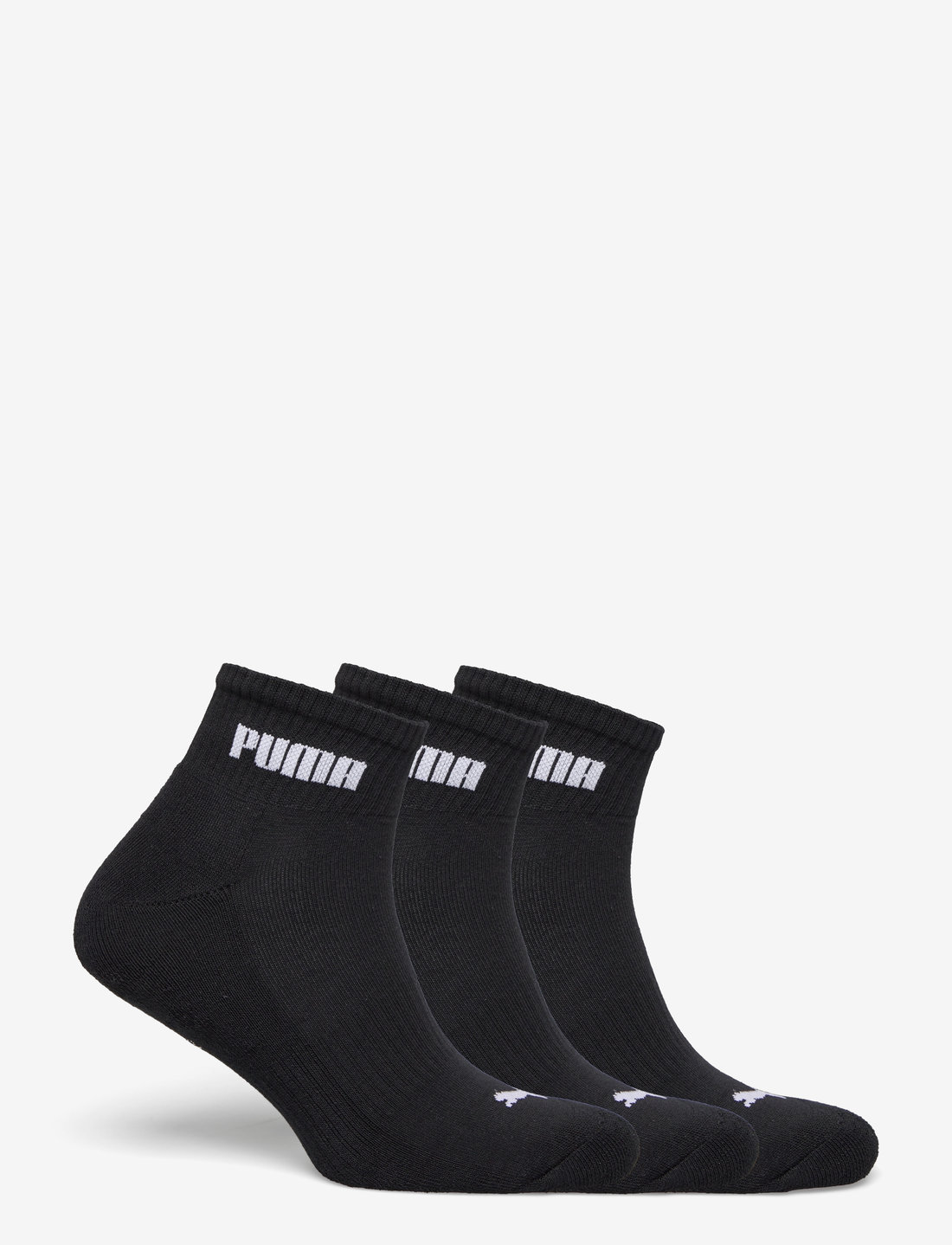 PUMA - PUMA UNISEX CUSHIONED NEXT QUARTE - sportstrømper - black - 1