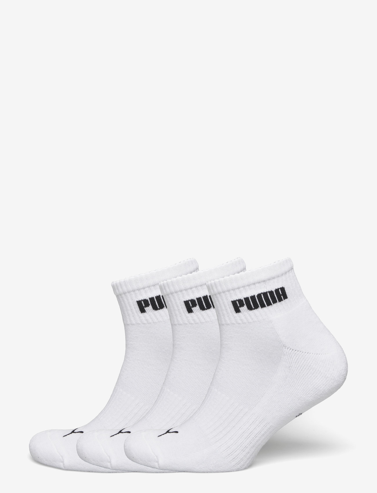 PUMA - PUMA UNISEX CUSHIONED NEXT QUARTE - sportstrømper - white - 0