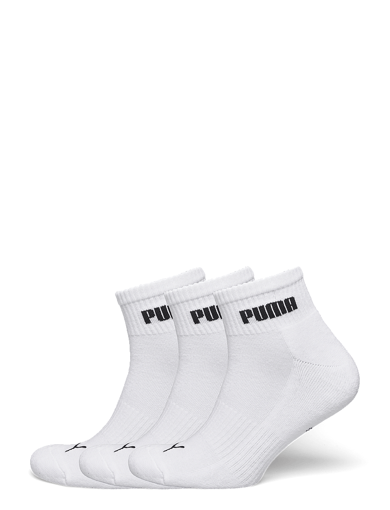 PUMA - PUMA UNISEX CUSHIONED NEXT QUARTE - sportstrømper - white - 0