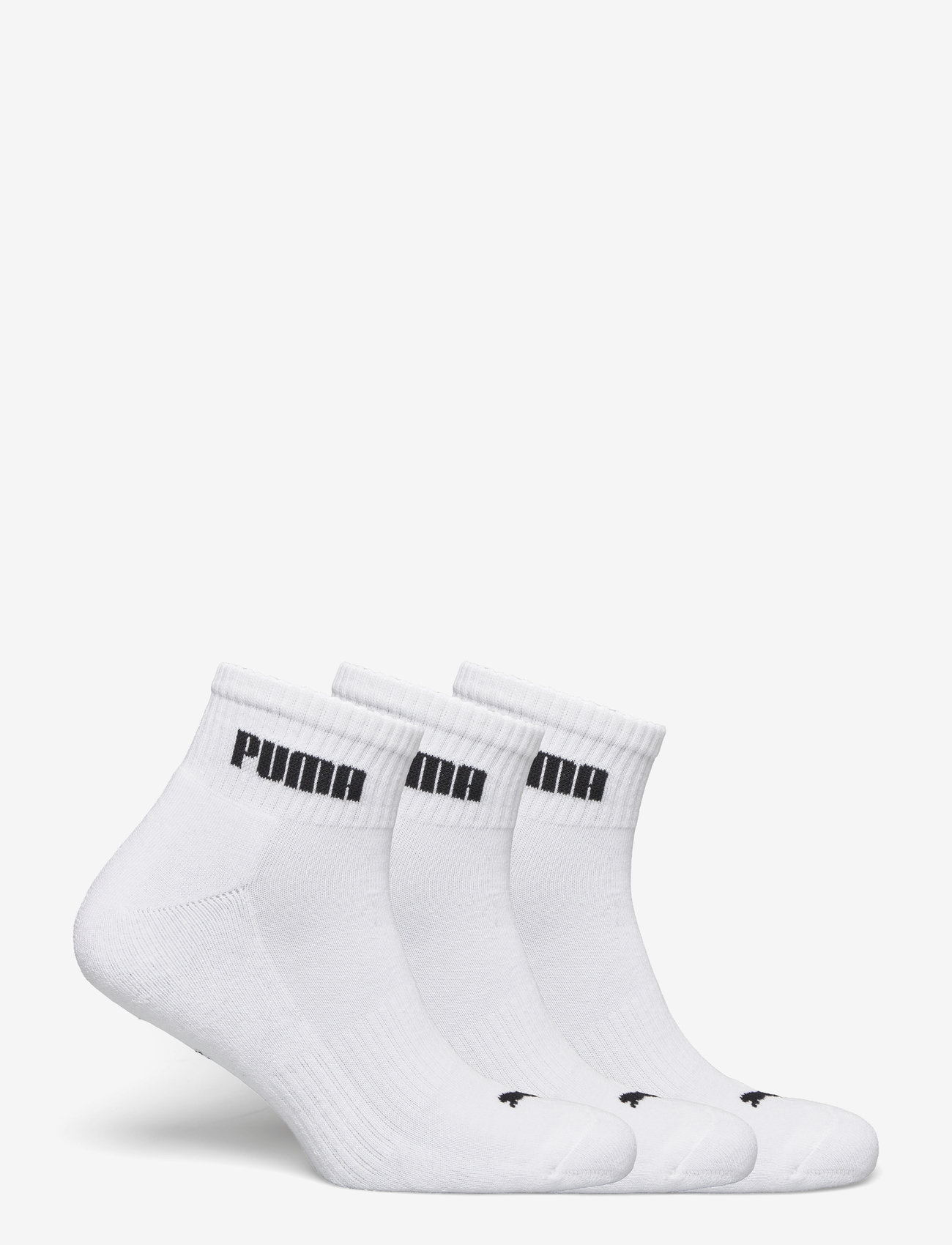 PUMA - PUMA UNISEX CUSHIONED NEXT QUARTE - sportstrømper - white - 1