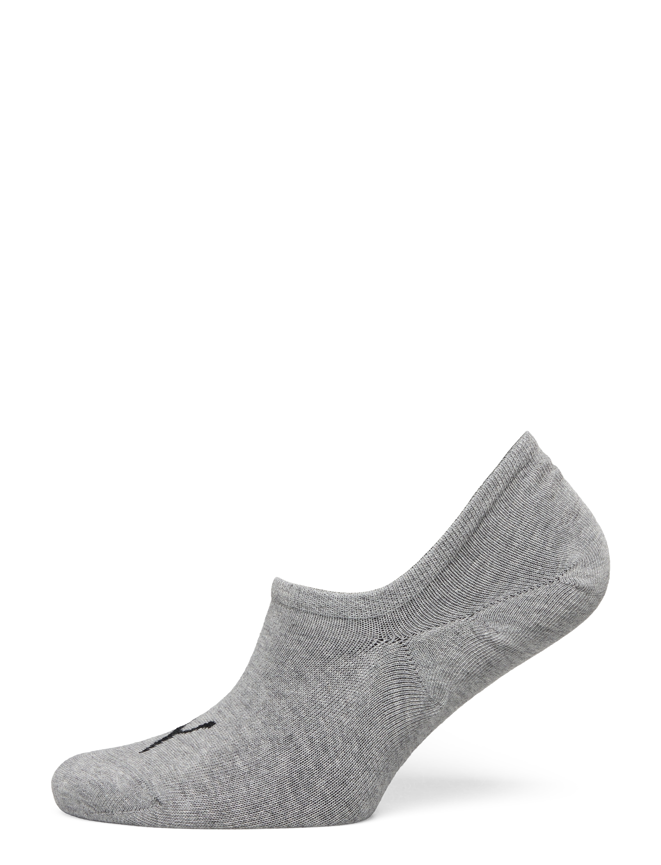 PUMA - PUMA UNISEX HIGH CUT FOOTIE 2P - skarpety sportowe - middle grey melange - 2