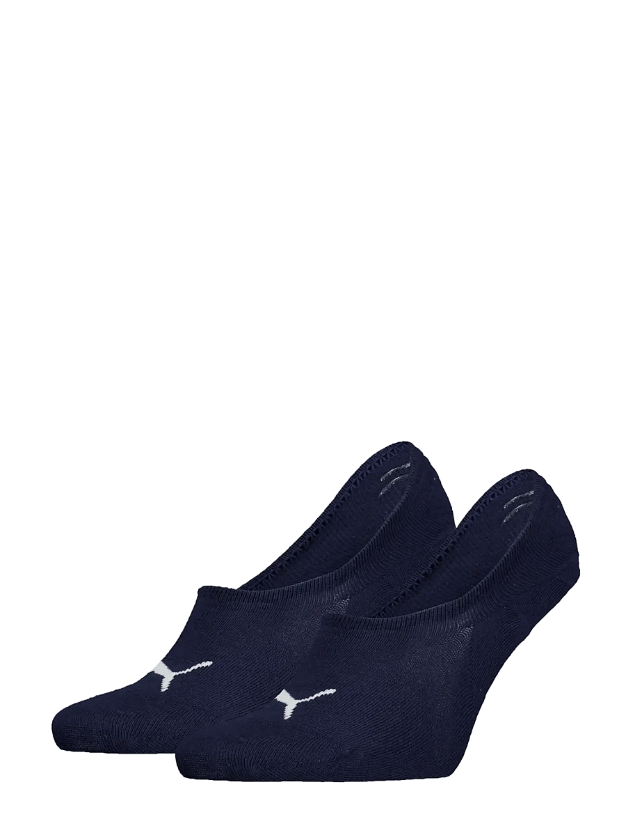 PUMA - PUMA UNISEX HIGH CUT FOOTIE 2P - spordisokid - navy - 0