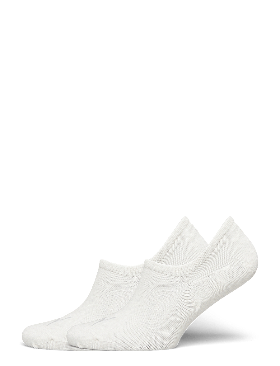 PUMA - PUMA UNISEX HIGH CUT FOOTIE 2P - sportstrømper - oatmeal - 0