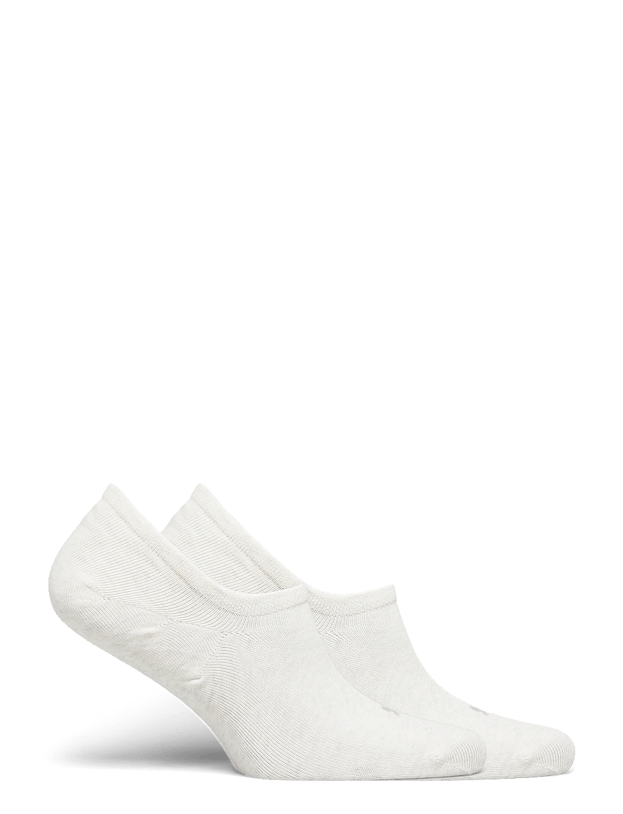 PUMA - PUMA UNISEX HIGH CUT FOOTIE 2P - sportstrømper - oatmeal - 1