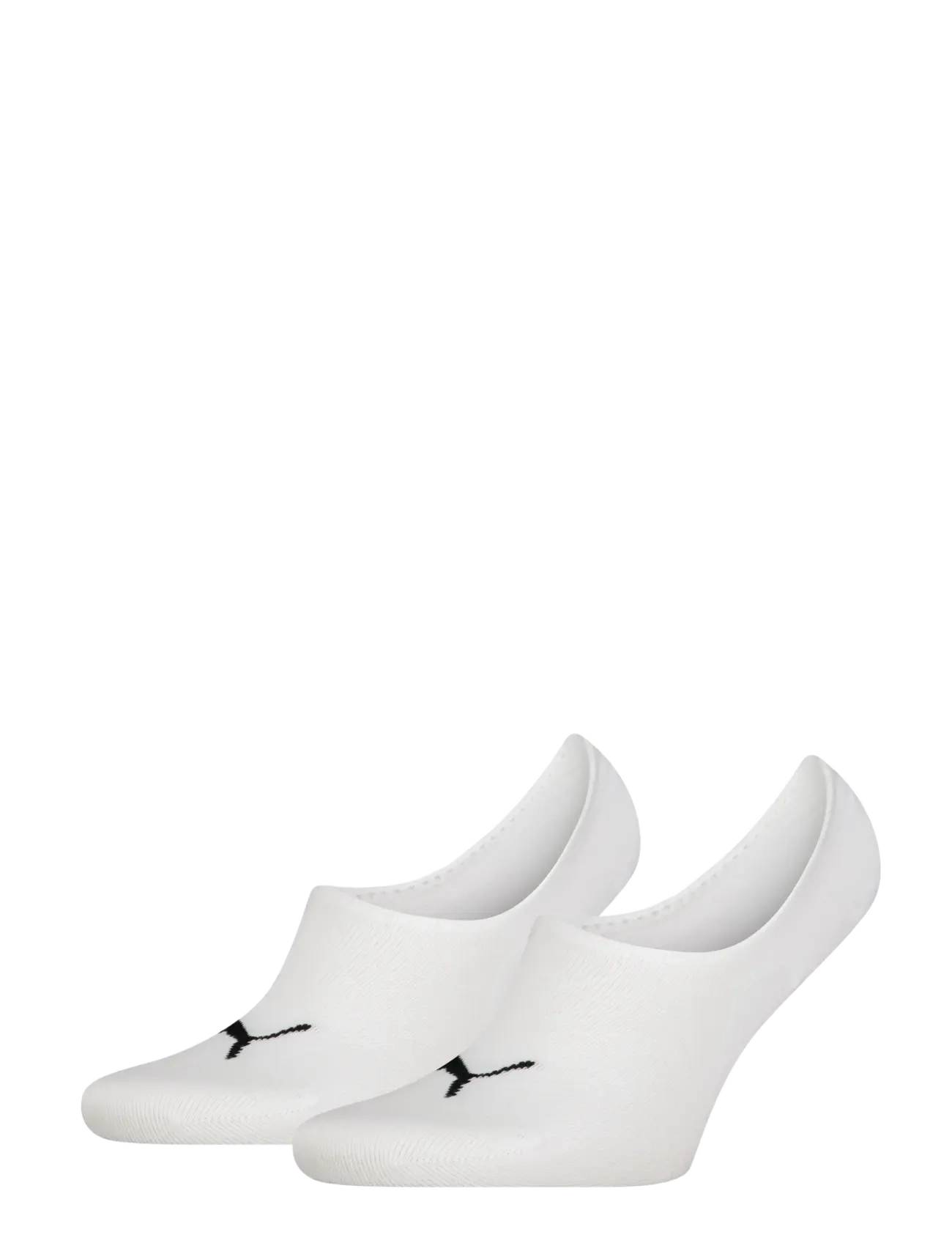 PUMA Puma Unisex High Cut Footie 2P Weiß - 43-46 - Damen