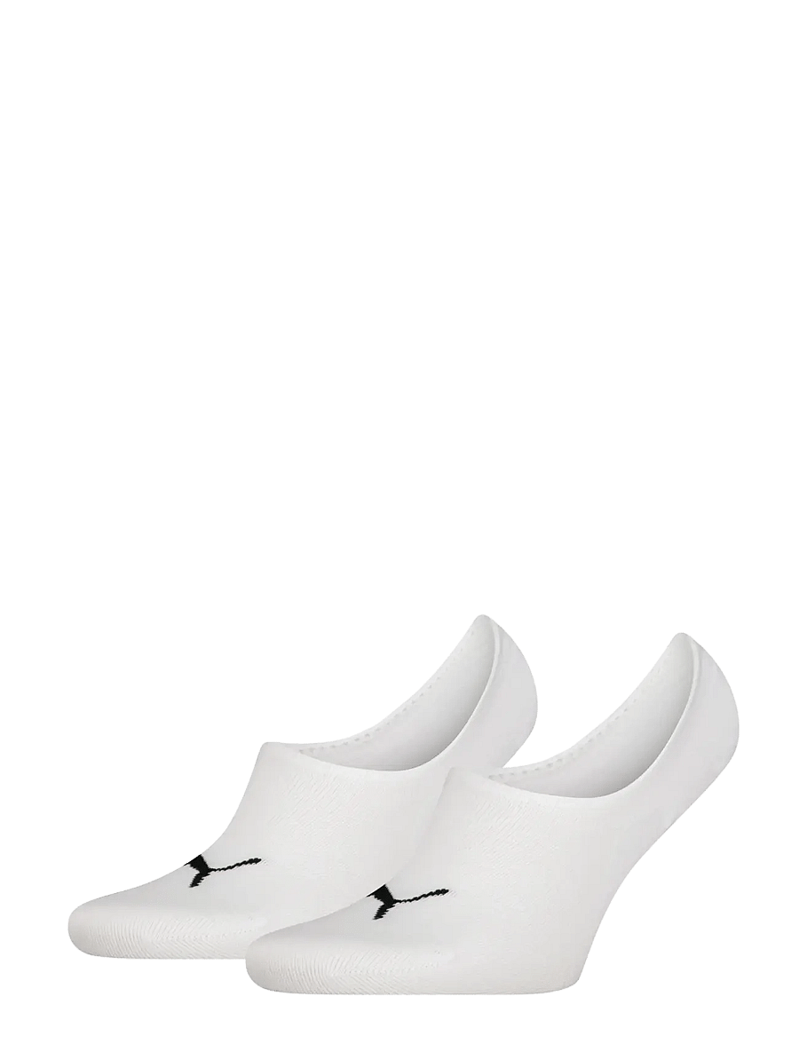 PUMA - PUMA UNISEX HIGH CUT FOOTIE 2P - sportstrømper - white - 0