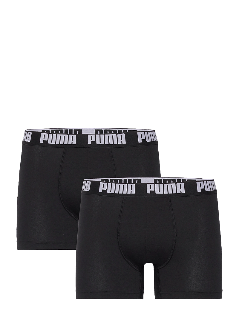 PUMA - PUMA MEN EVERYDAY BASIC BOXERS 2P - trunks - black / black - 1