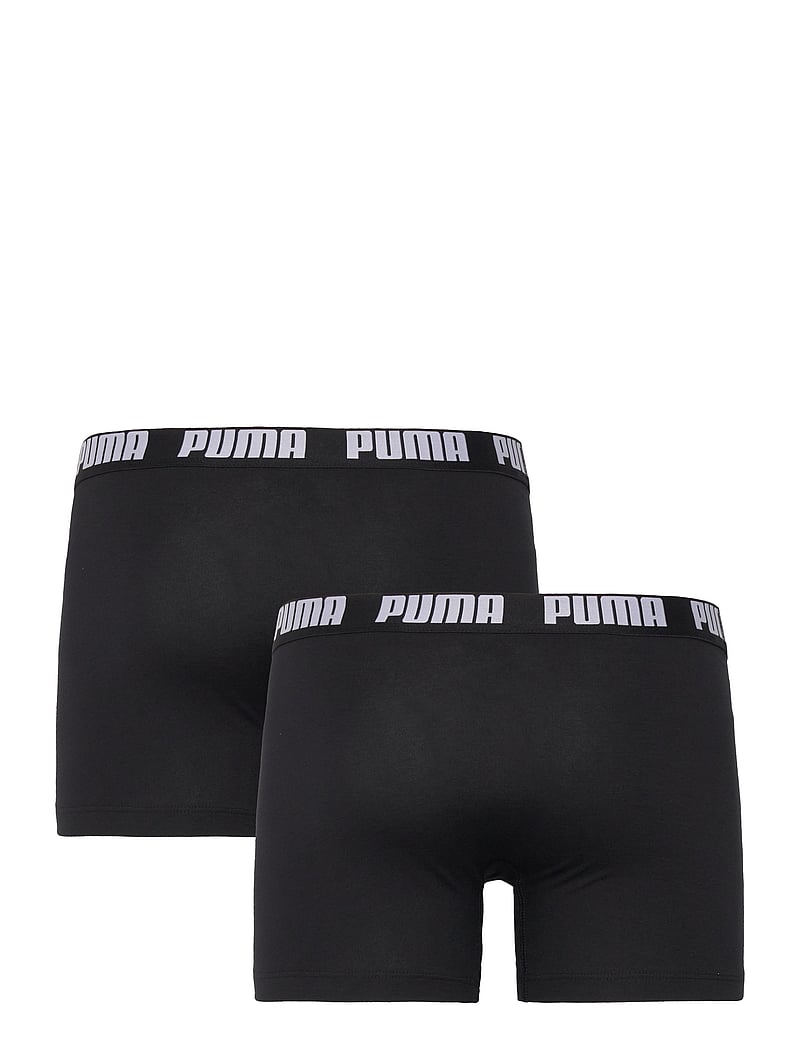 PUMA - PUMA MEN EVERYDAY BASIC BOXERS 2P - trunks - black / black - 5