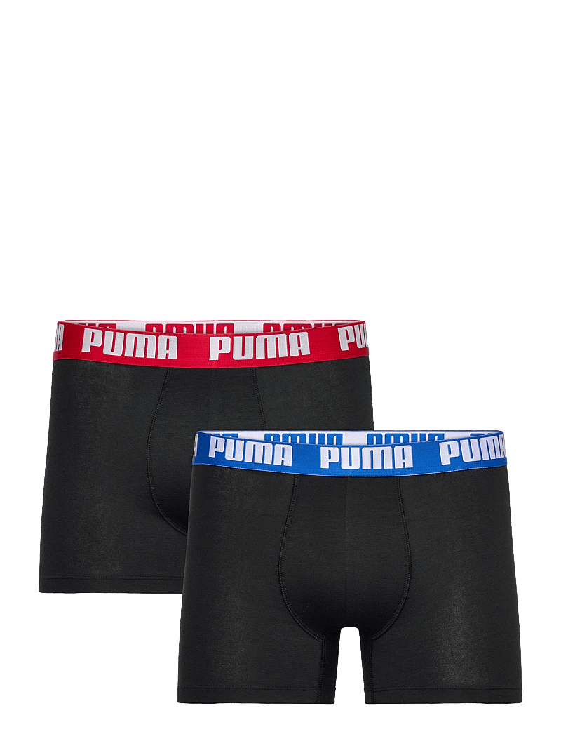 PUMA - PUMA MEN EVERYDAY BASIC BOXERS 2P - trunks - black / blue / red - 1