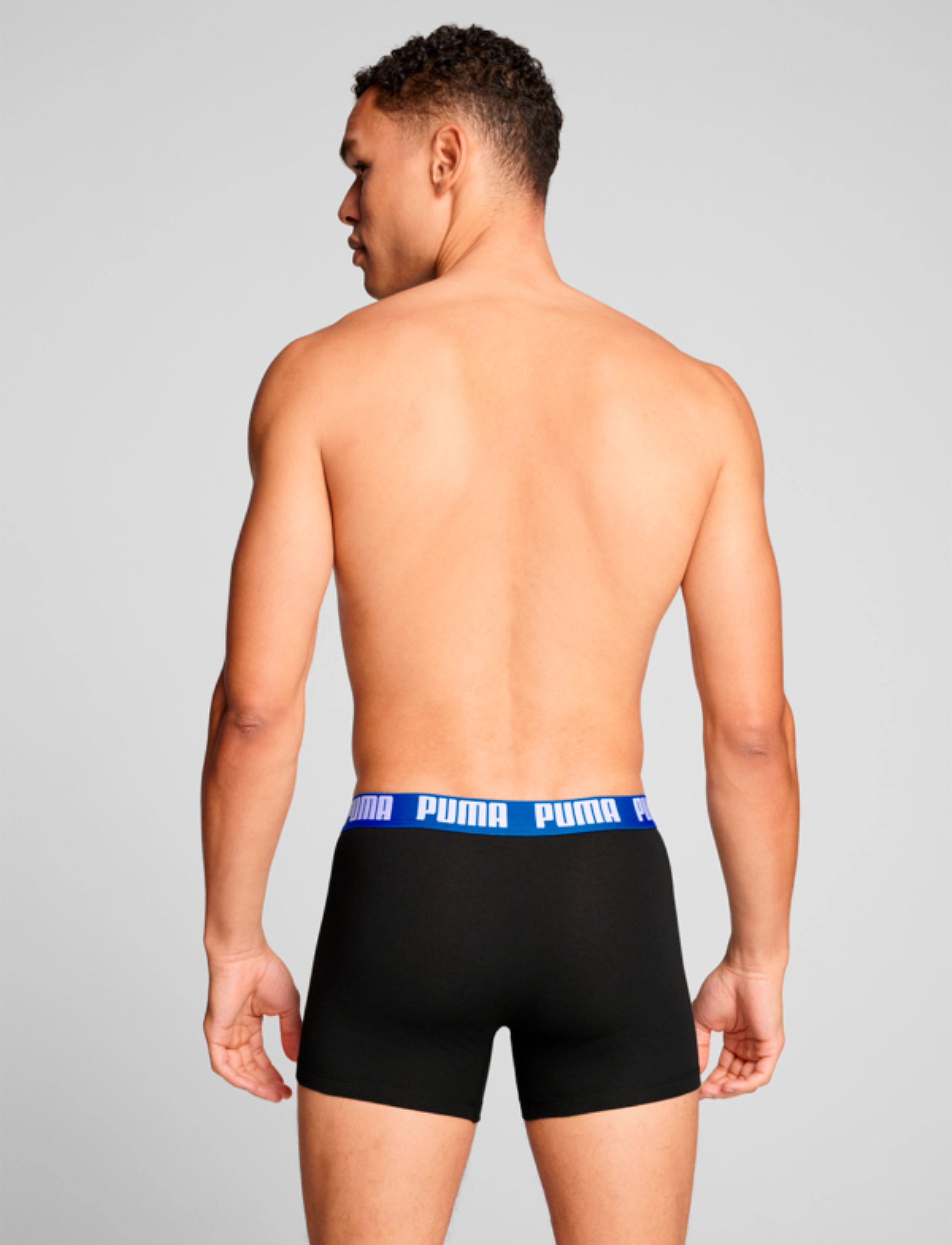 PUMA - PUMA MEN EVERYDAY BASIC BOXERS 2P - bokserid - black / blue / red - 3
