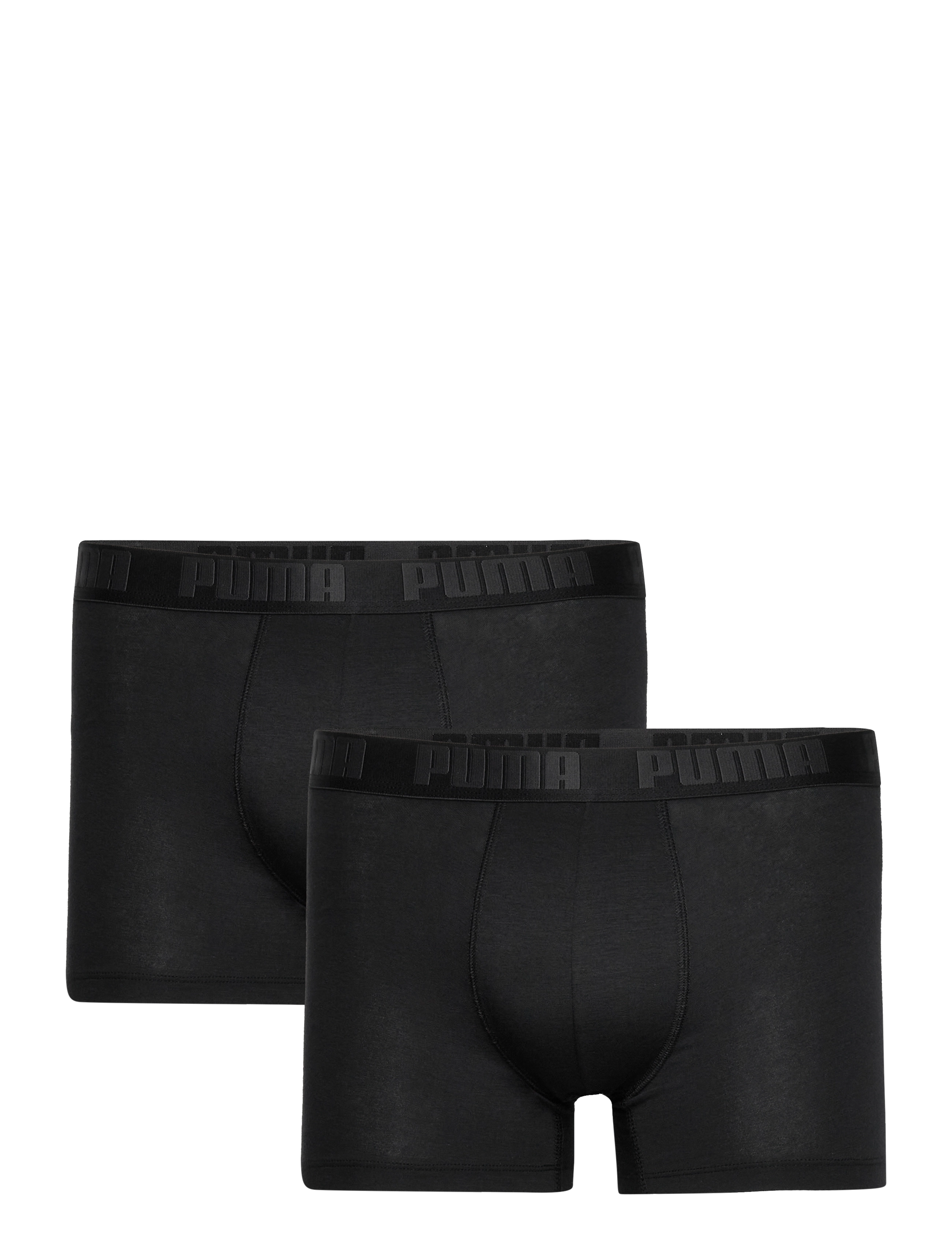 PUMA Puma Herren Everyday Basic Boxershorts 2P Schwarz - XL - Herren