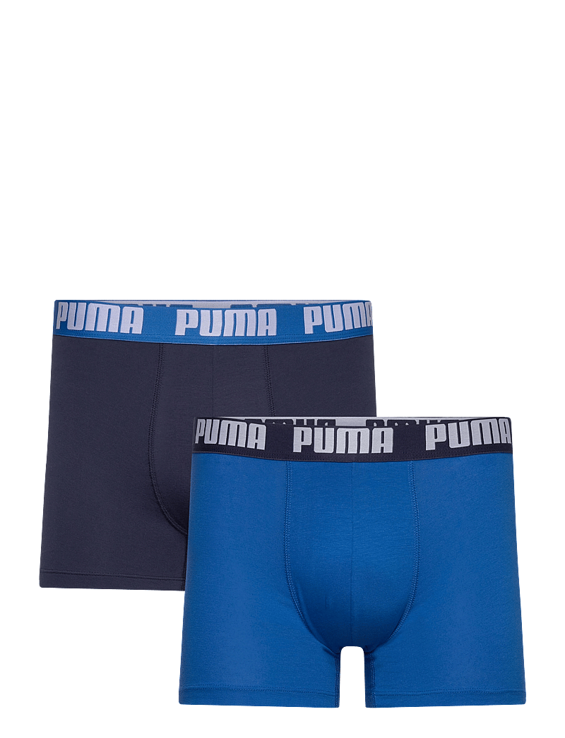 PUMA - PUMA MEN EVERYDAY BASIC BOXERS 2P - trunks - true blue - 0