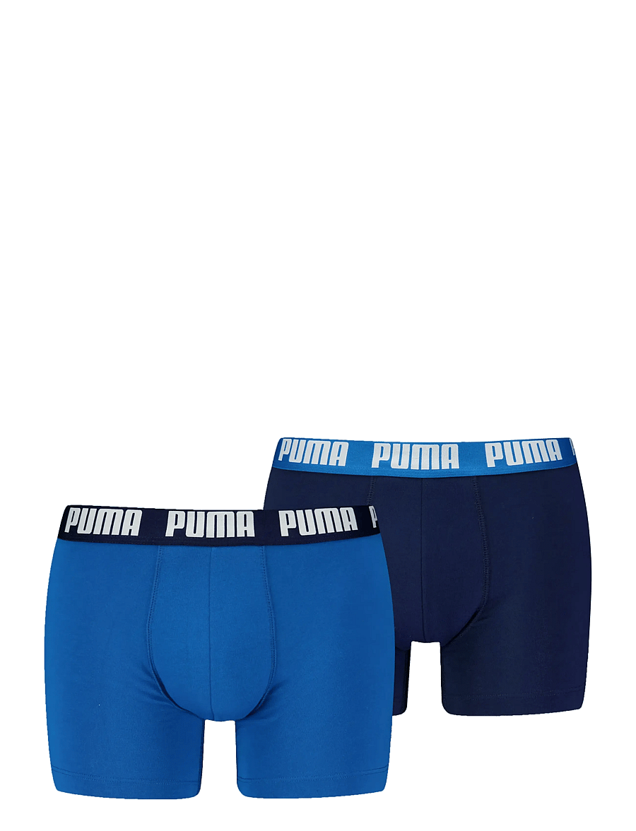 PUMA - PUMA MEN EVERYDAY BASIC BOXERS 2P - boxershorts - true blue - 2