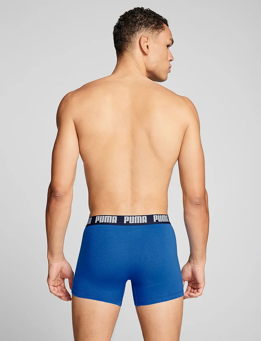 PUMA - PUMA MEN EVERYDAY BASIC BOXERS 2P - boxershorts - true blue - 5