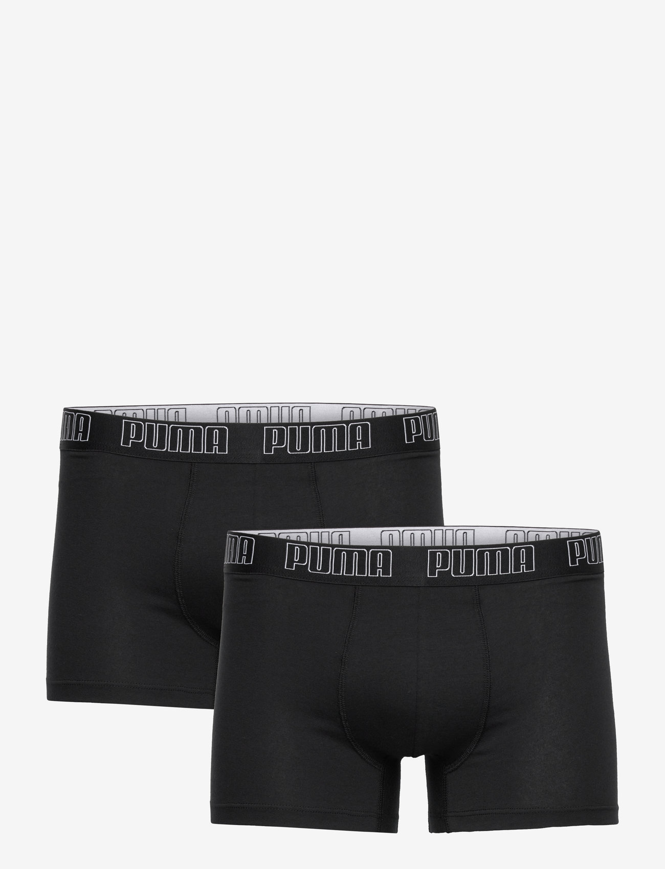 PUMA - PUMA MEN EVERYDAY TRUNKS 2P - boxerkalsonger - black / black - 1