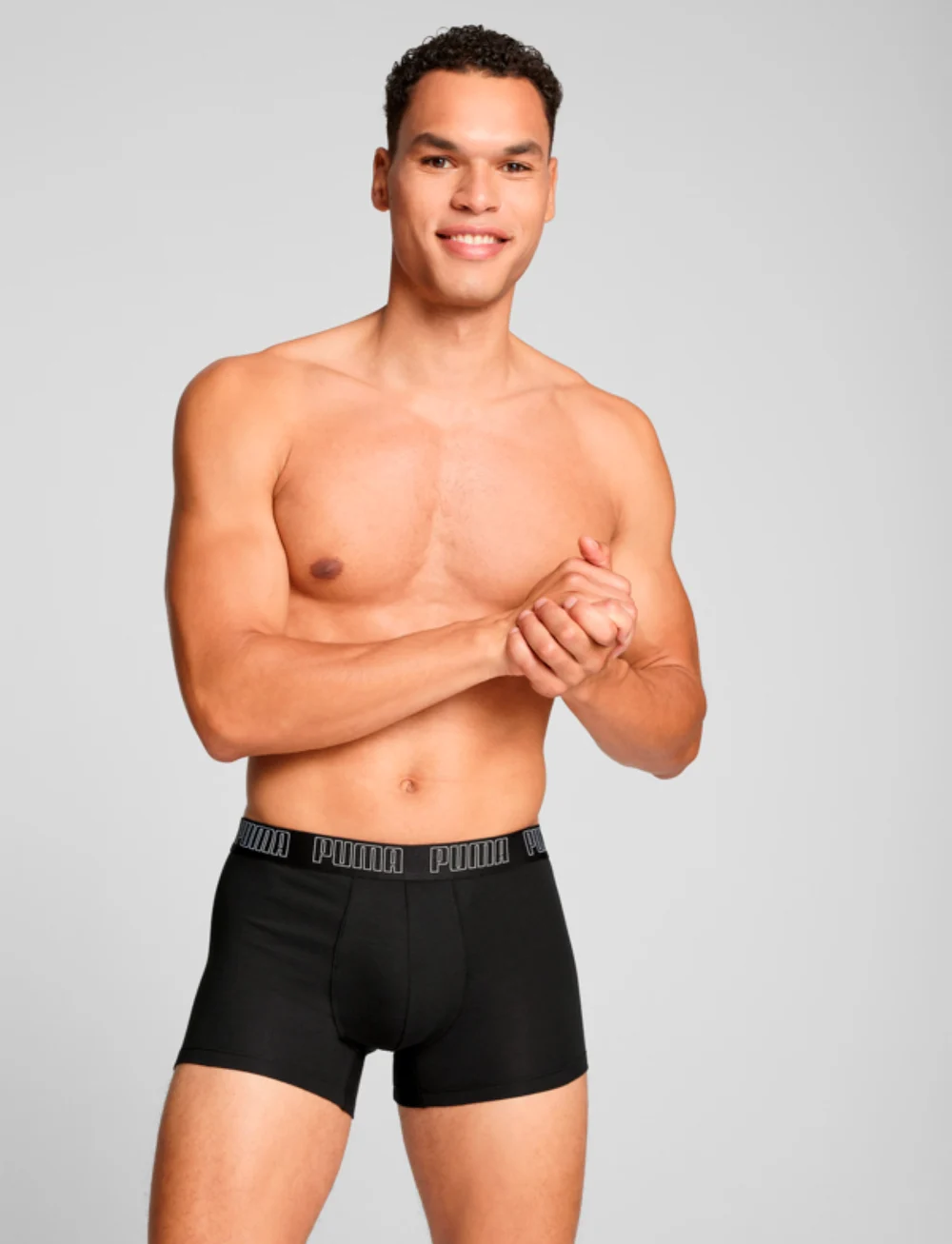 PUMA - PUMA MEN EVERYDAY TRUNKS 2P - boxer briefs - black / black - 0
