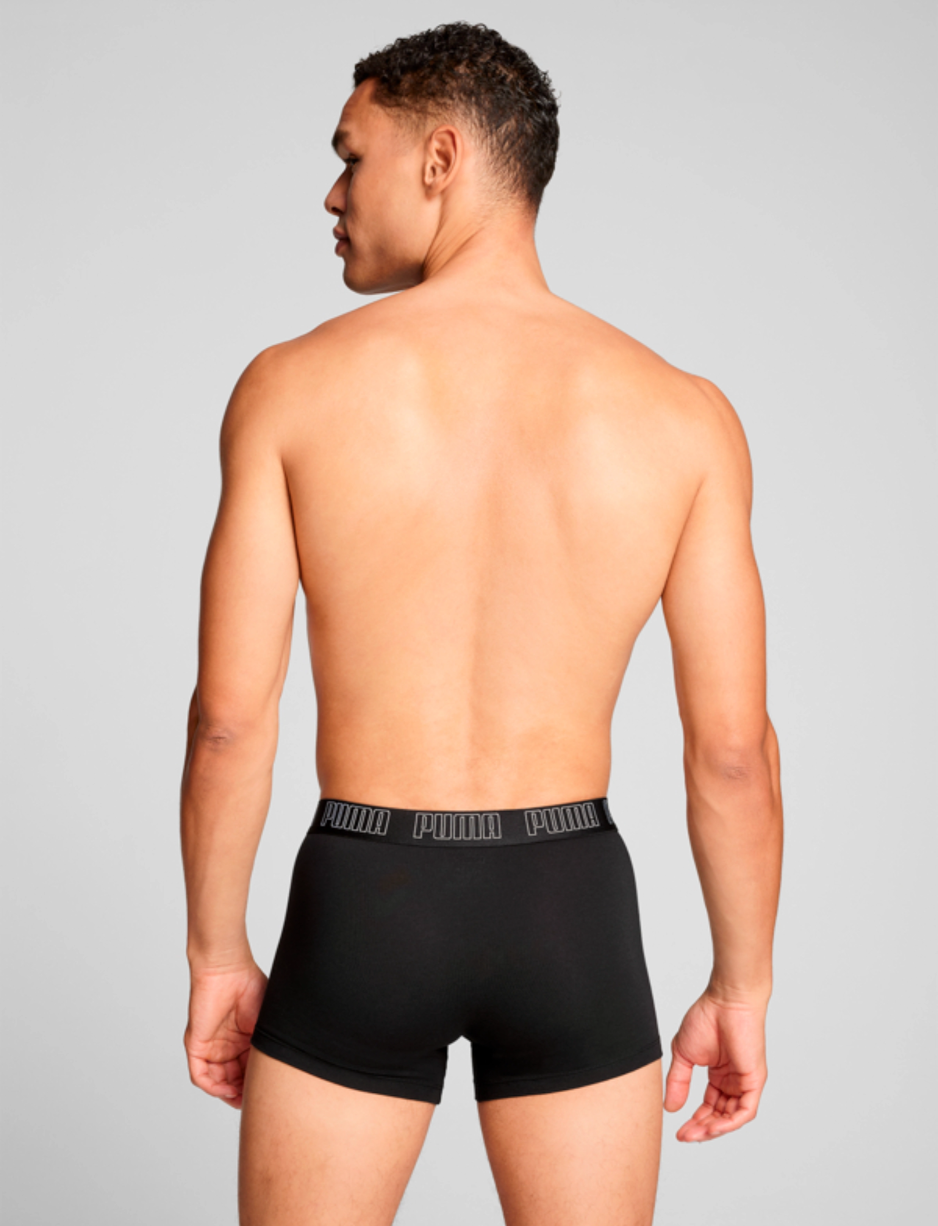 PUMA - PUMA MEN EVERYDAY TRUNKS 2P - boxershorts - black / black - 2