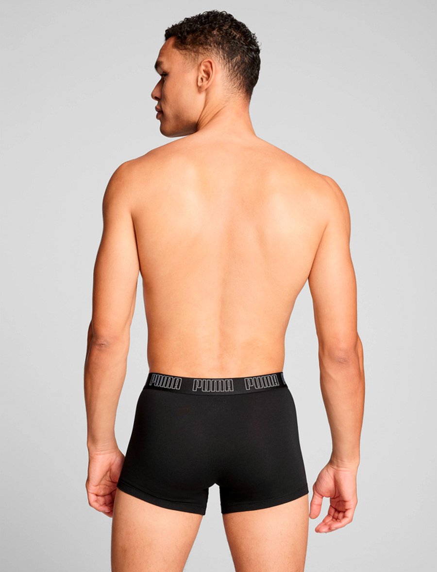 PUMA - PUMA MEN EVERYDAY TRUNKS 2P - boxershorts - black / black - 2