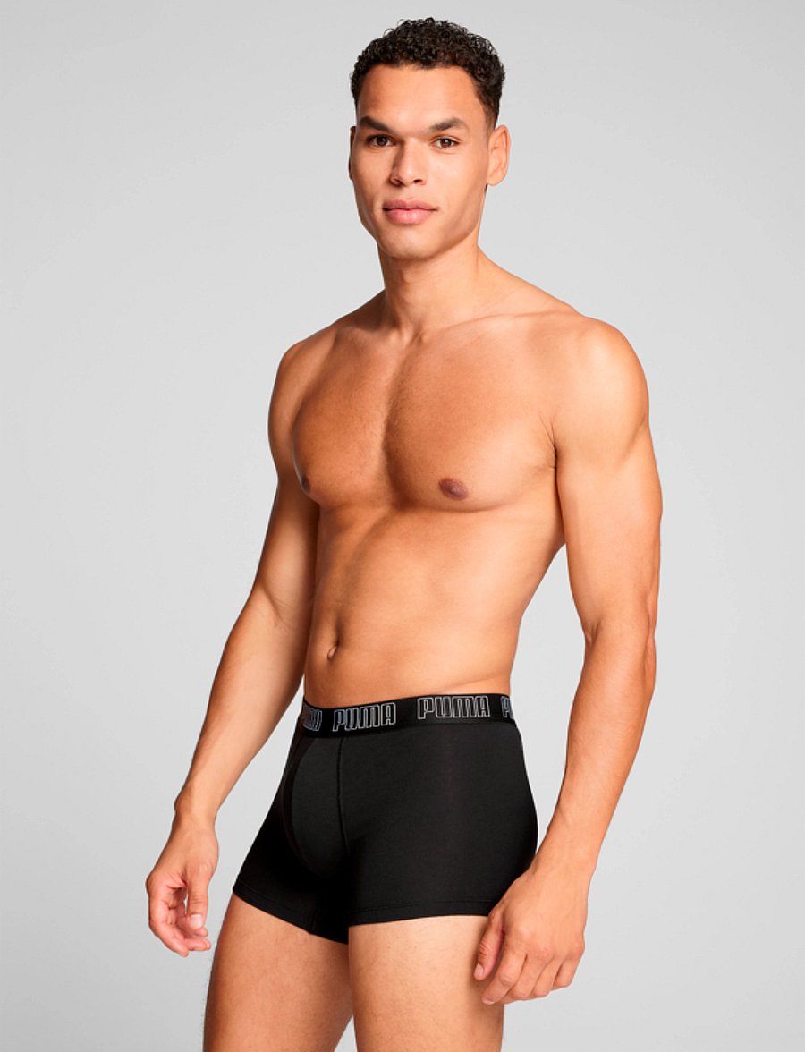 PUMA - PUMA MEN EVERYDAY TRUNKS 2P - boxershorts - black / black - 3