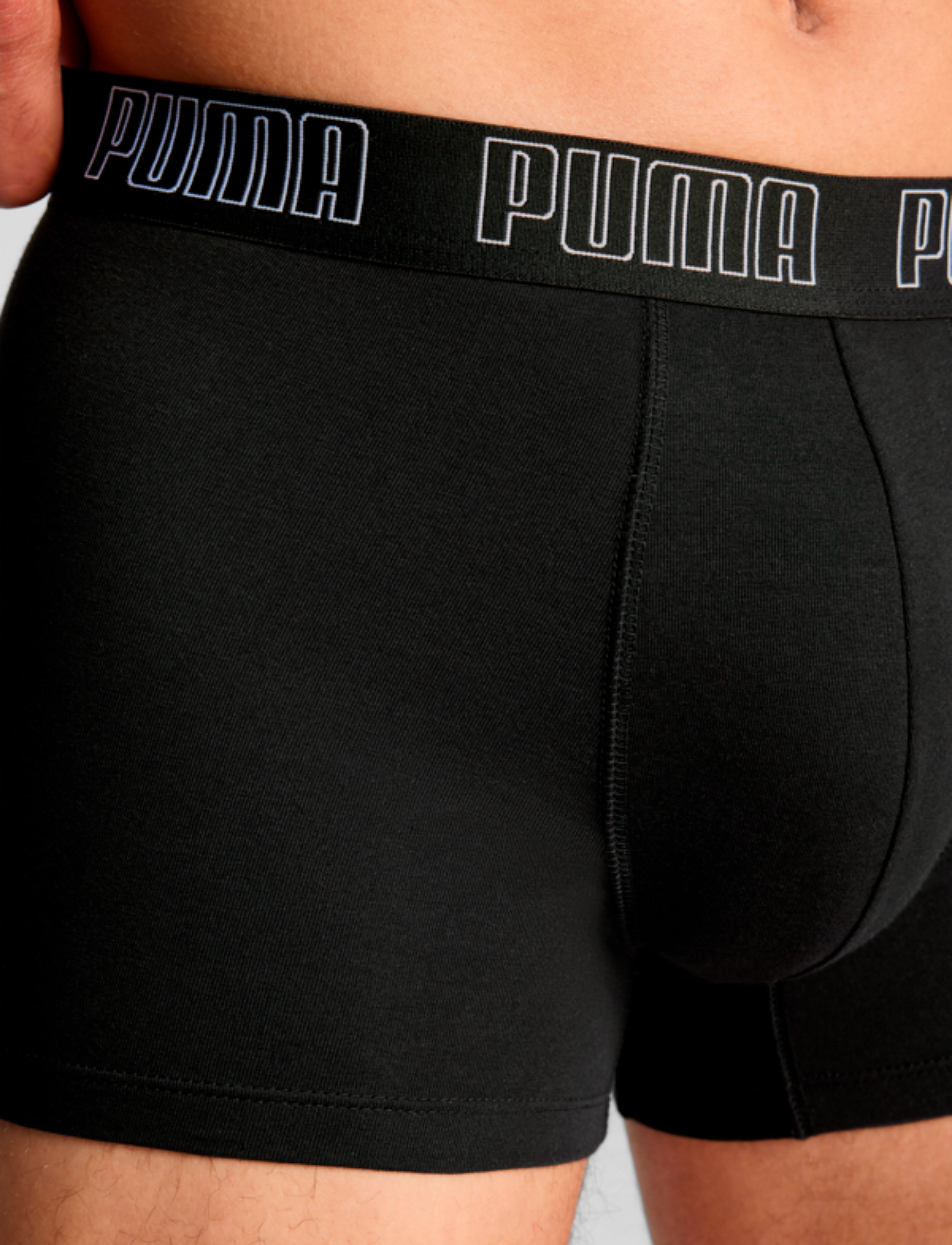 PUMA - PUMA MEN EVERYDAY TRUNKS 2P - boxershorts - black / black - 4