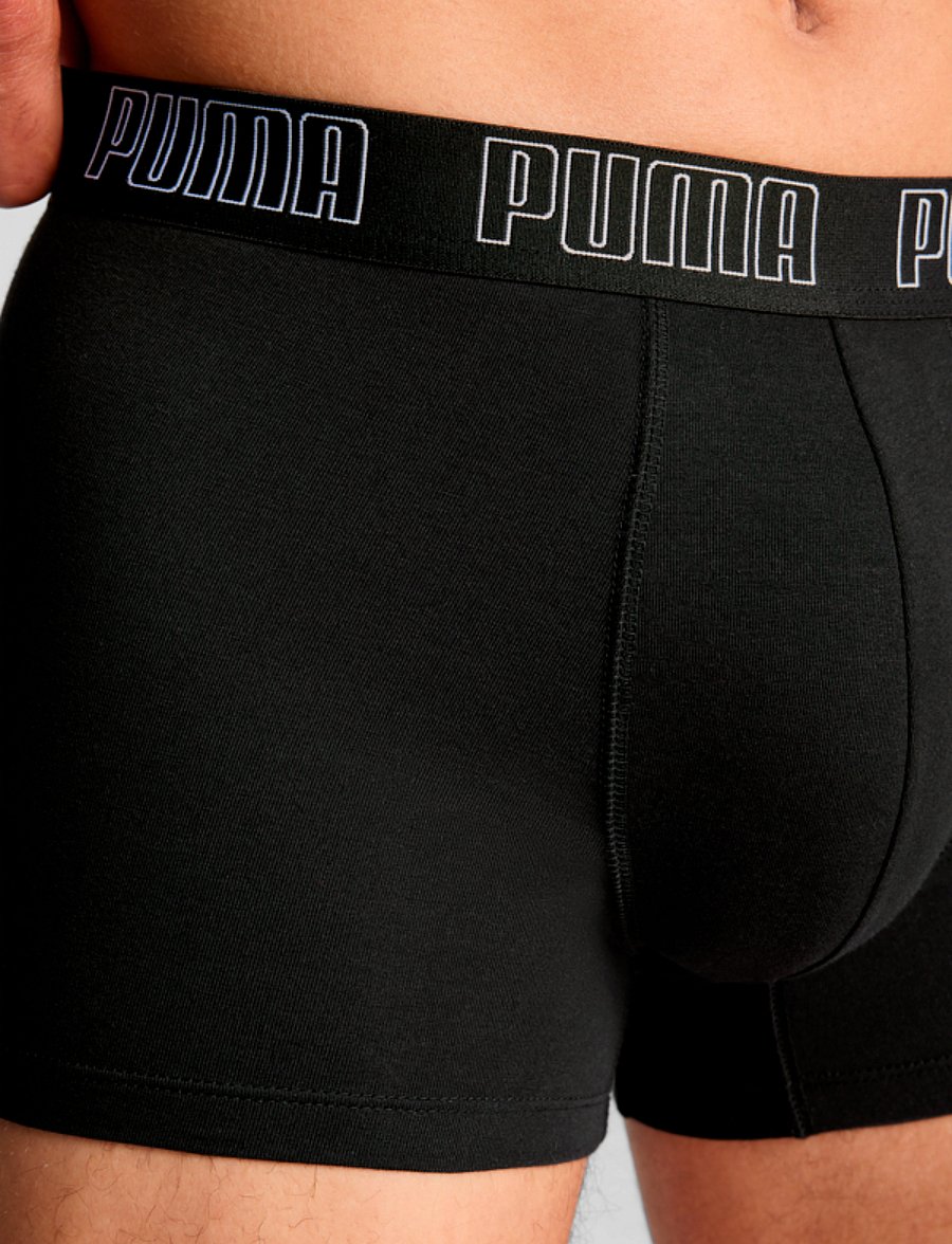 PUMA - PUMA MEN EVERYDAY TRUNKS 2P - boxershorts - black / black - 4