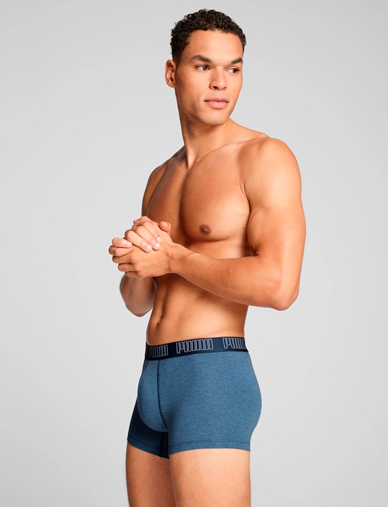 PUMA - PUMA MEN EVERYDAY TRUNKS 2P - trunks - denim - 4
