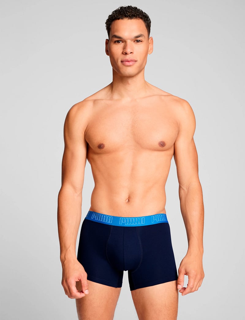 PUMA - PUMA MEN EVERYDAY TRUNKS 2P - kelnaitės - true blue - 2