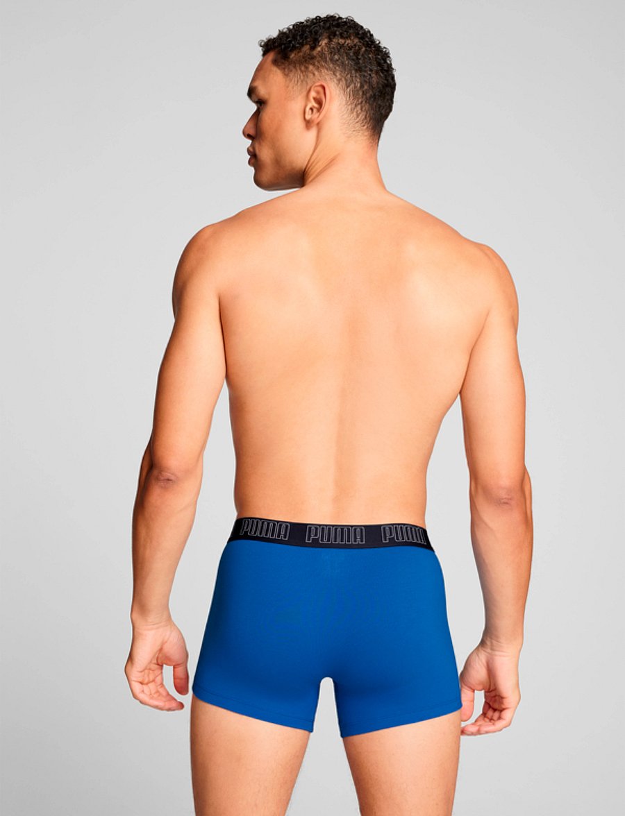PUMA - PUMA MEN EVERYDAY TRUNKS 2P - bokserid - true blue - 3