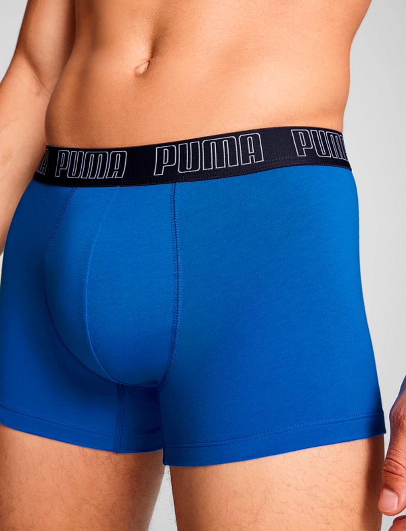 PUMA - PUMA MEN EVERYDAY TRUNKS 2P - kelnaitės - true blue - 5