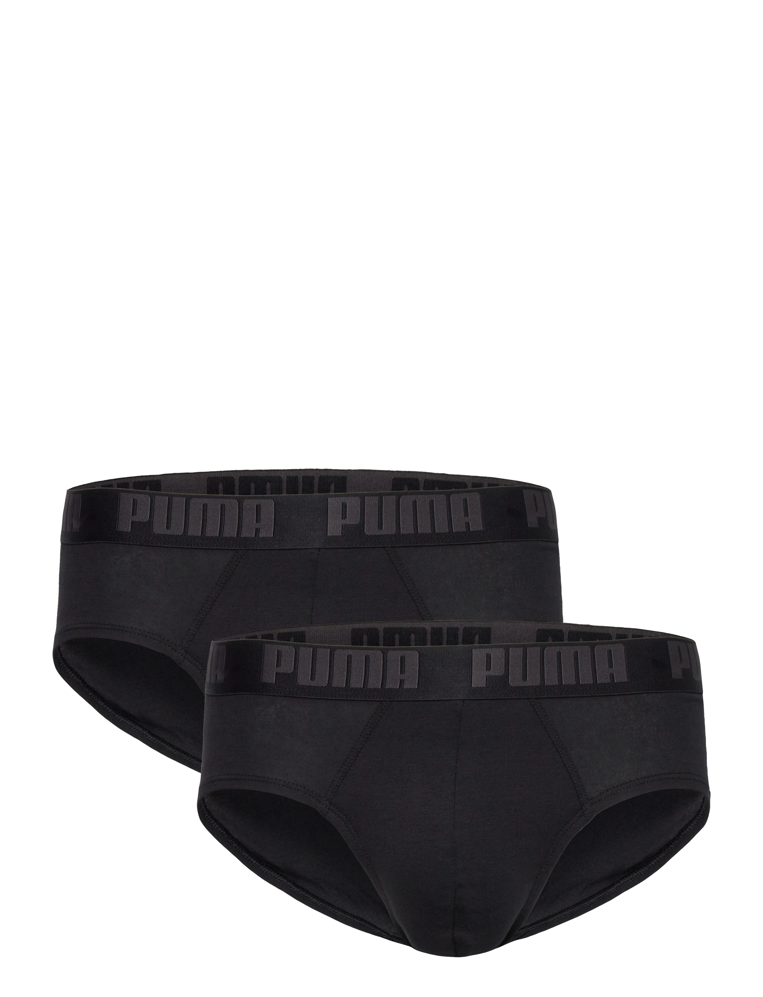 PUMA Puma Herren Everyday Briefs 2P Schwarz - L - Herren