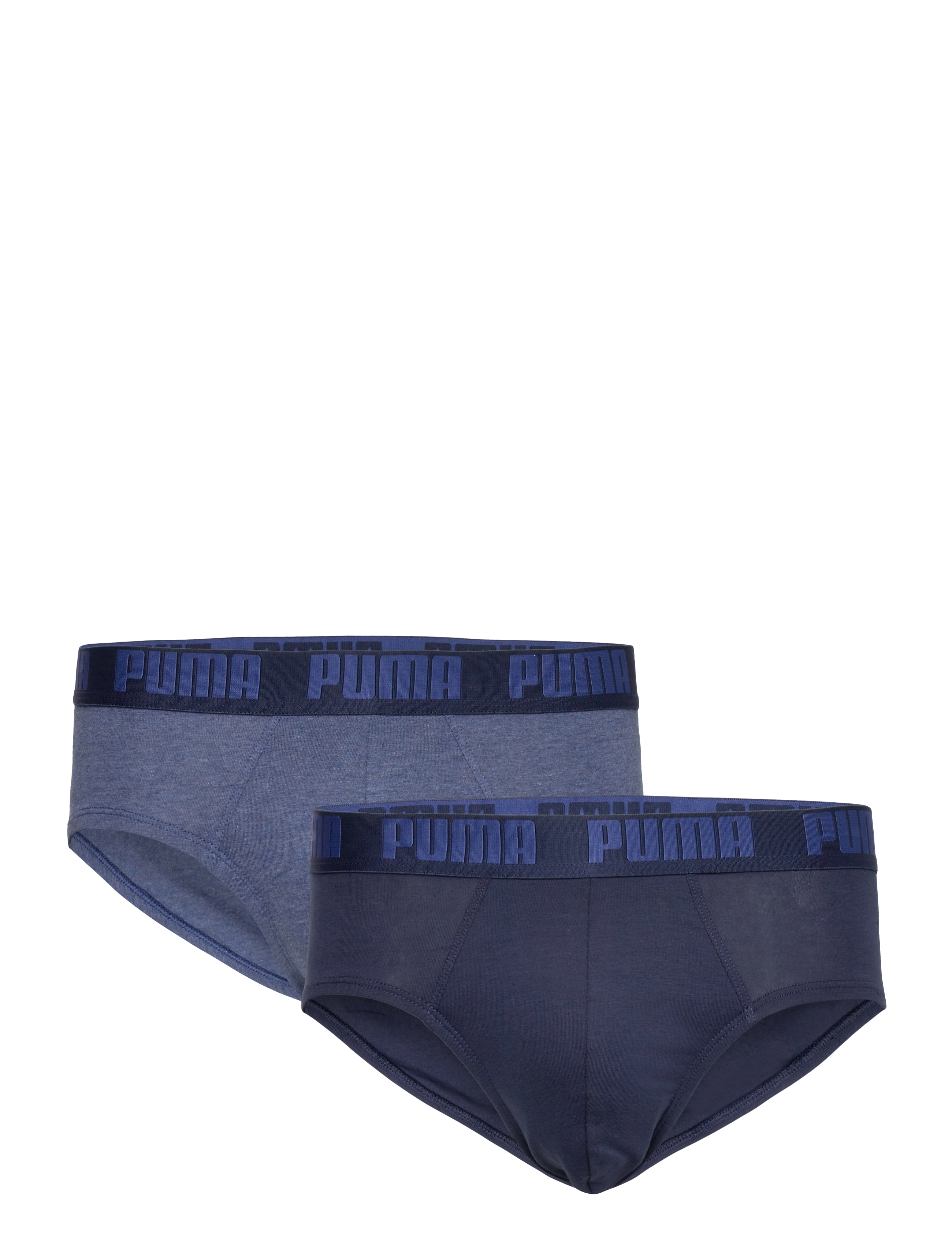PUMA Puma Herren Everyday Briefs 2P Blau - L - Herren
