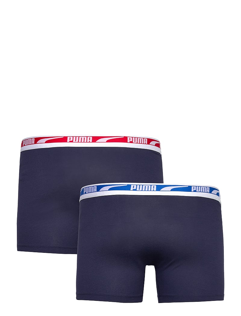 PUMA MEN EVERYDAY MULTI LOGO BOXERS NAVY COMBO