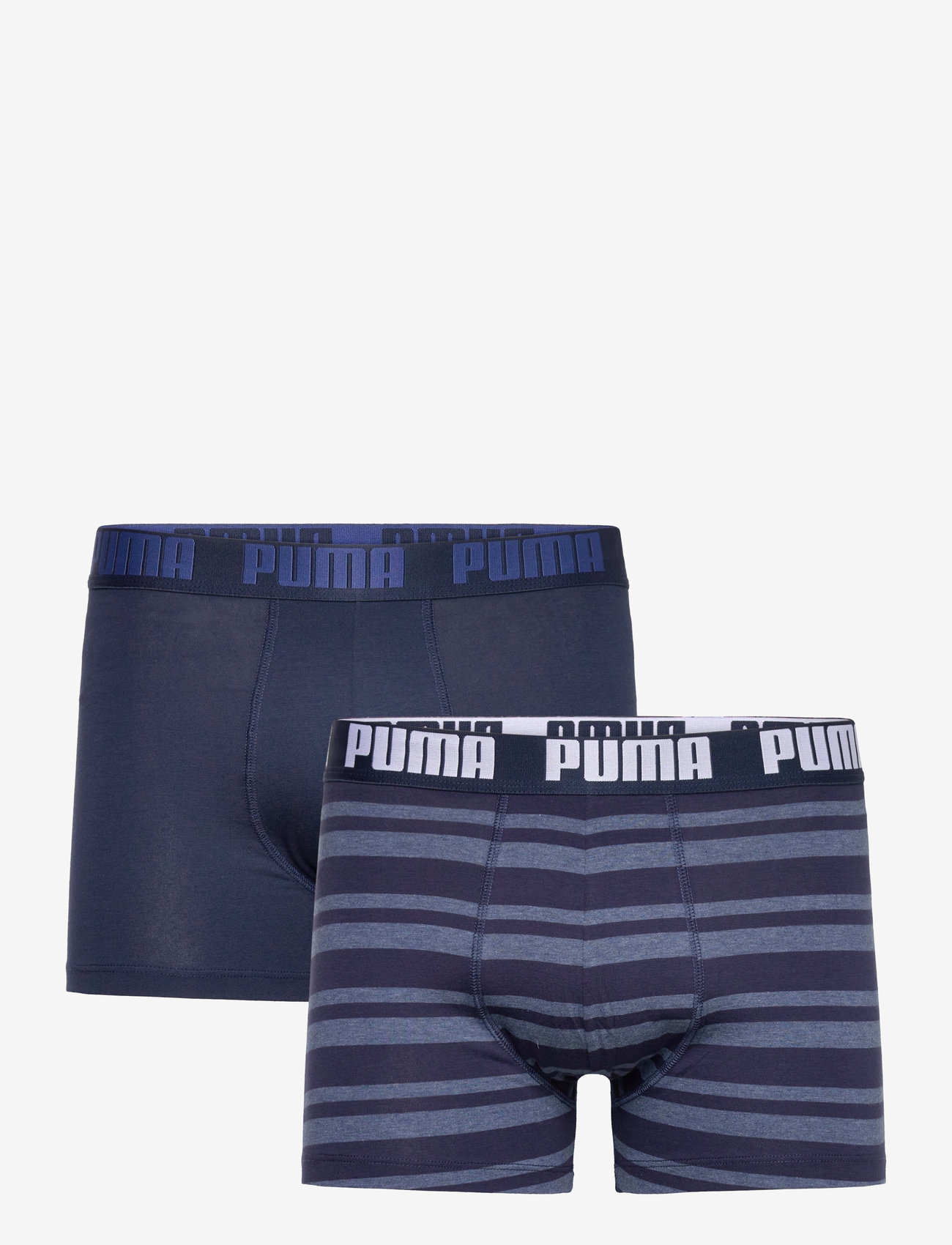 PUMA - PUMA MEN EVERYDAY STRIPED BOXERS 2P - boxer briefs - denim - 1