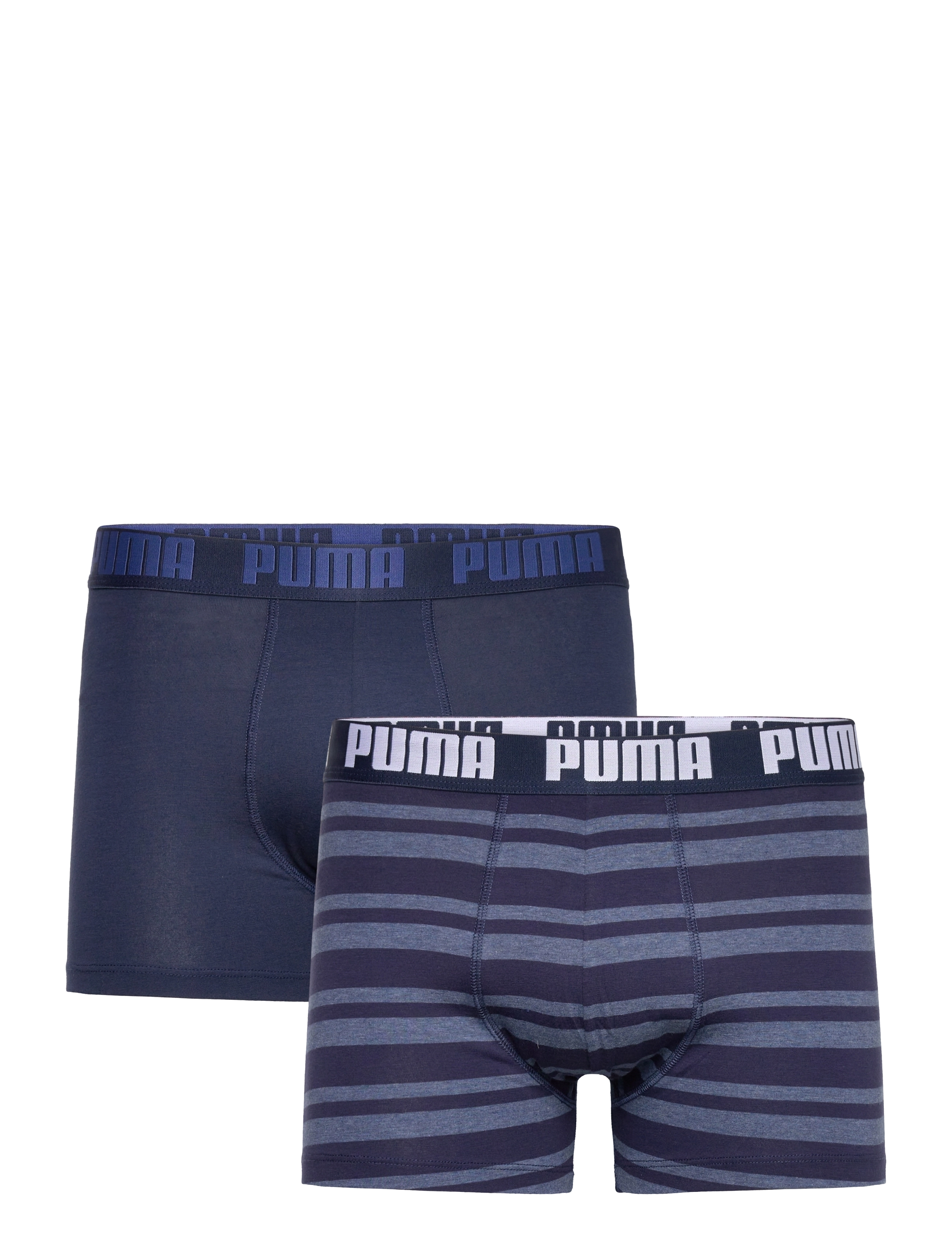 PUMA - PUMA MEN EVERYDAY STRIPED BOXERS 2P - boxershorts - denim - 1