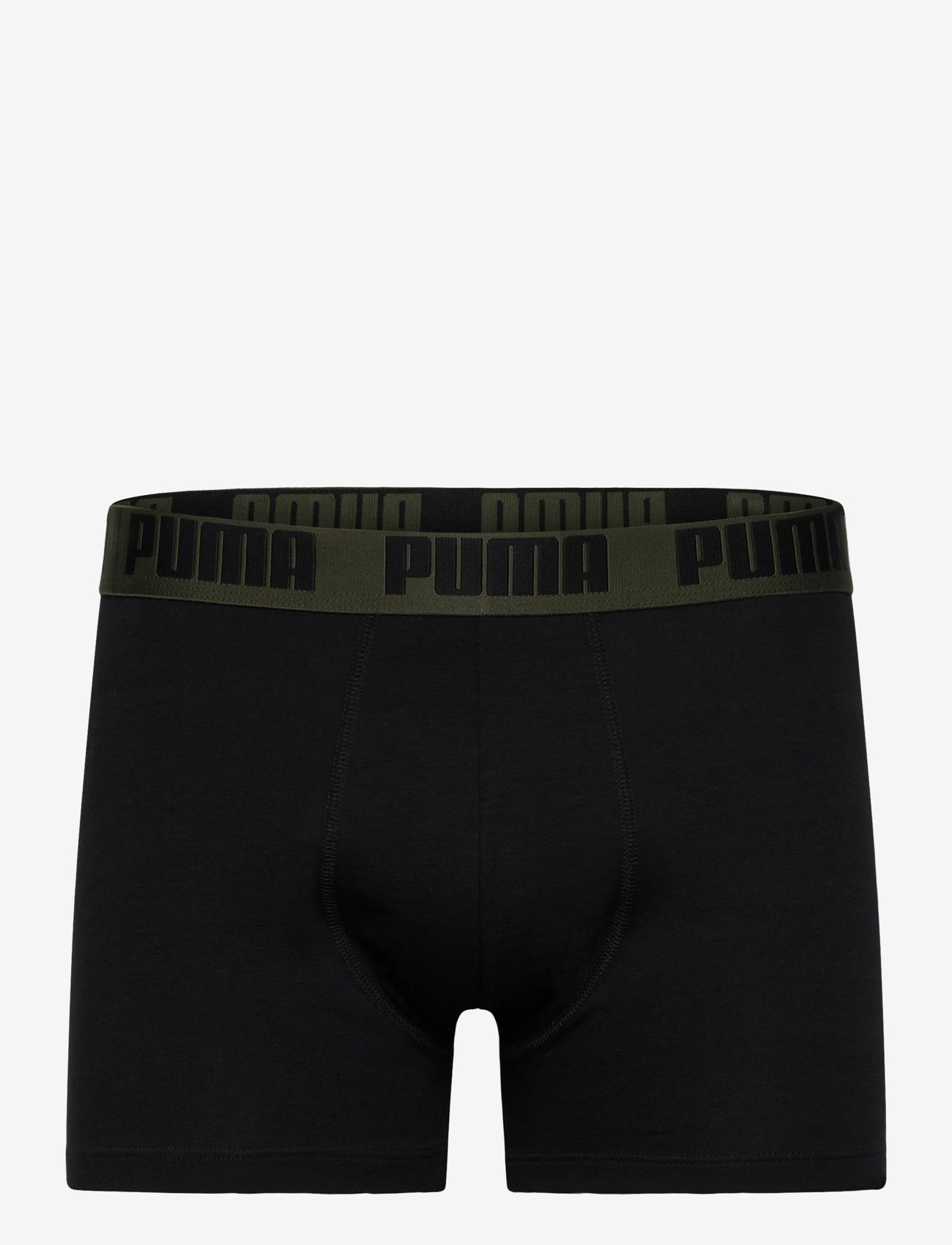 PUMA - PUMA MEN EVERYDAY STRIPED BOXERS 2P - trunks - forest night tonal - 2
