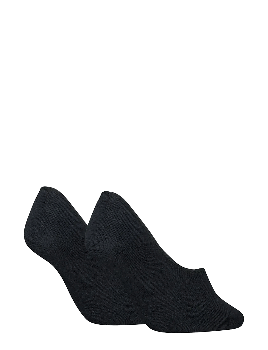 PUMA - PUMA WOMEN CUSHIONED FOOTIE 2P - undertøj og sokker - black - 1