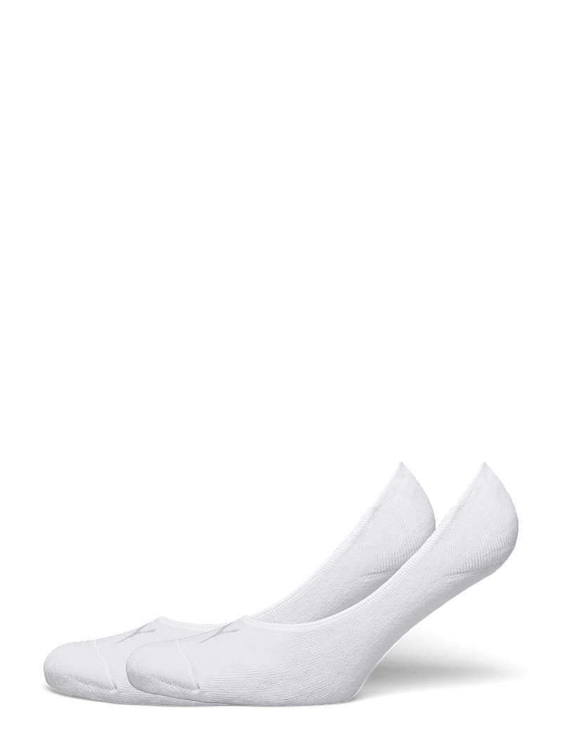 PUMA - PUMA WOMEN CUSHIONED FOOTIE 2P - strümpfe - white - 0