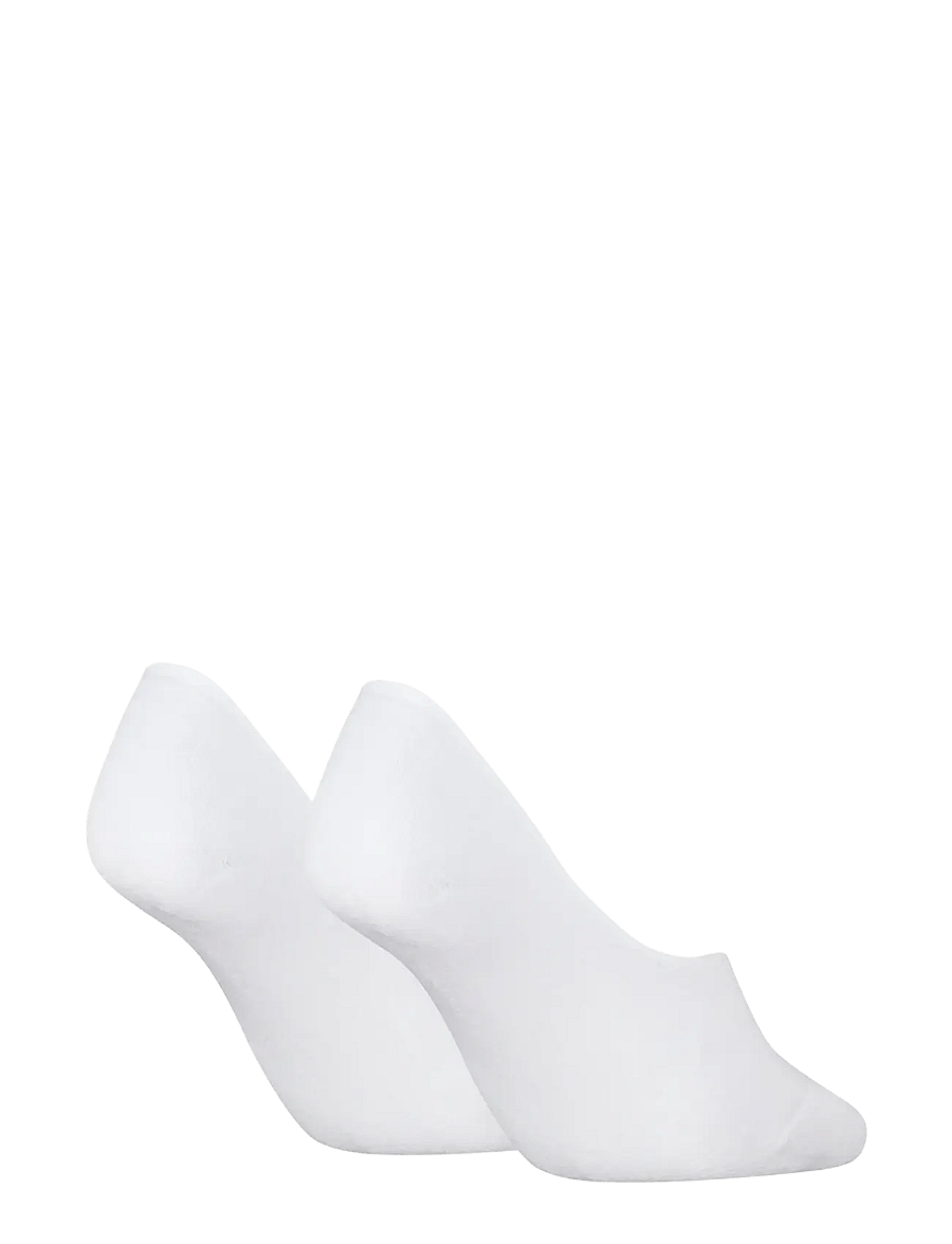 PUMA - PUMA WOMEN CUSHIONED FOOTIE 2P - sous-vêtements et chaussettes - white - 1