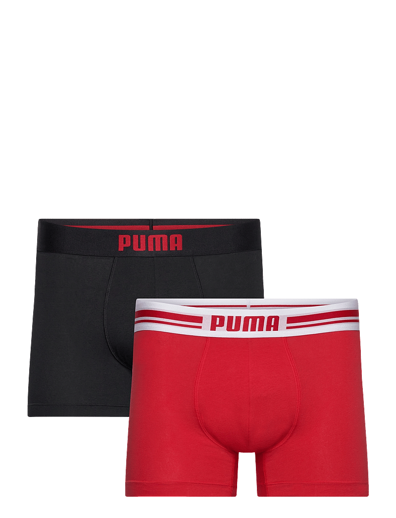 PUMA - PUMA MEN EVERYDAY PLACED LOGO BOXER - bokserid - red / black - 0