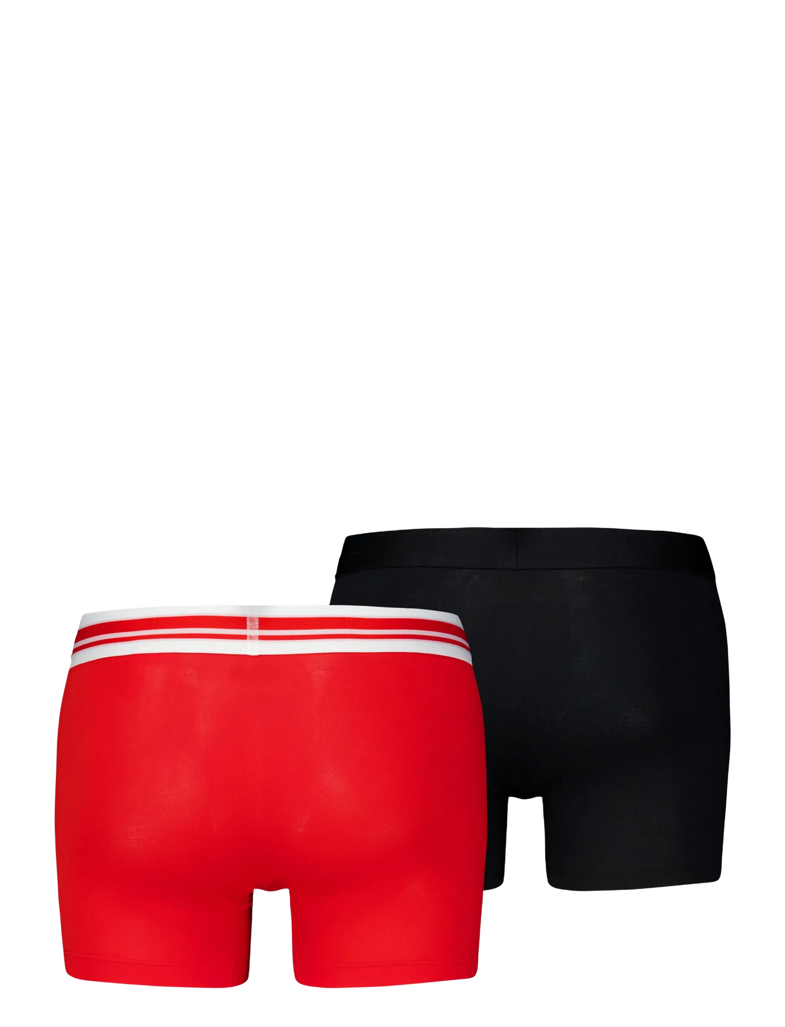 PUMA - PUMA MEN EVERYDAY PLACED LOGO BOXERS 2P - boxershorts - red / black - 2