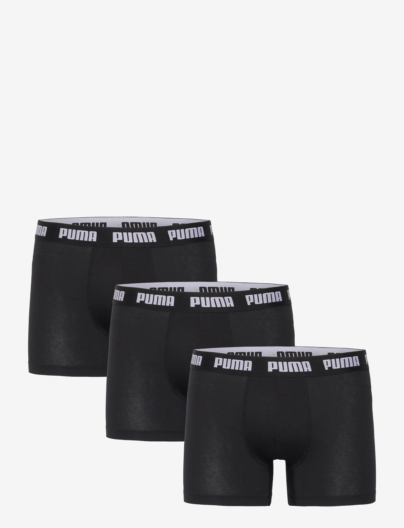 PUMA - PUMA MEN EVERYDAY BOXERS 3P - boxerkalsonger - black / black - 1