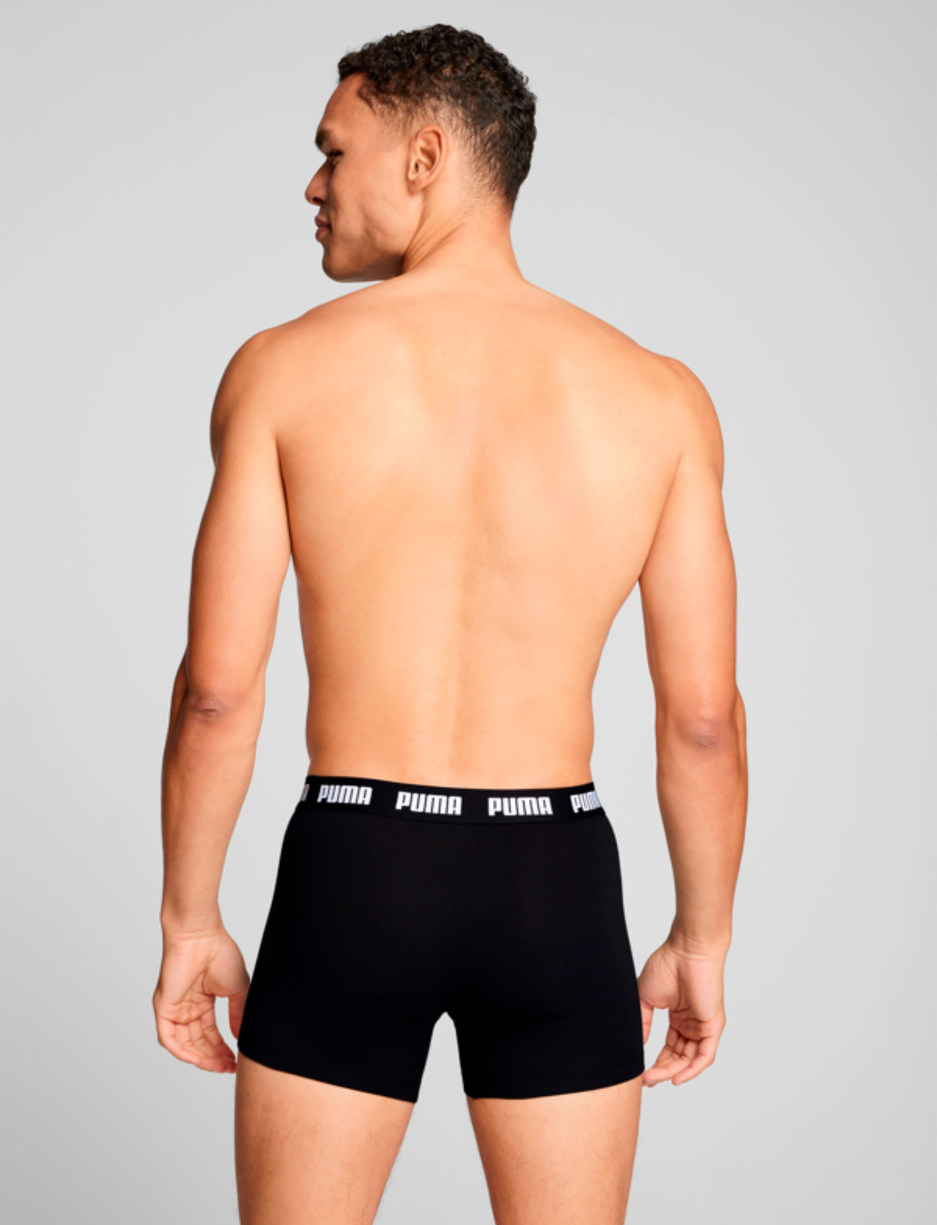 PUMA - PUMA MEN EVERYDAY BOXERS 3P - Šortukai - black / black - 3