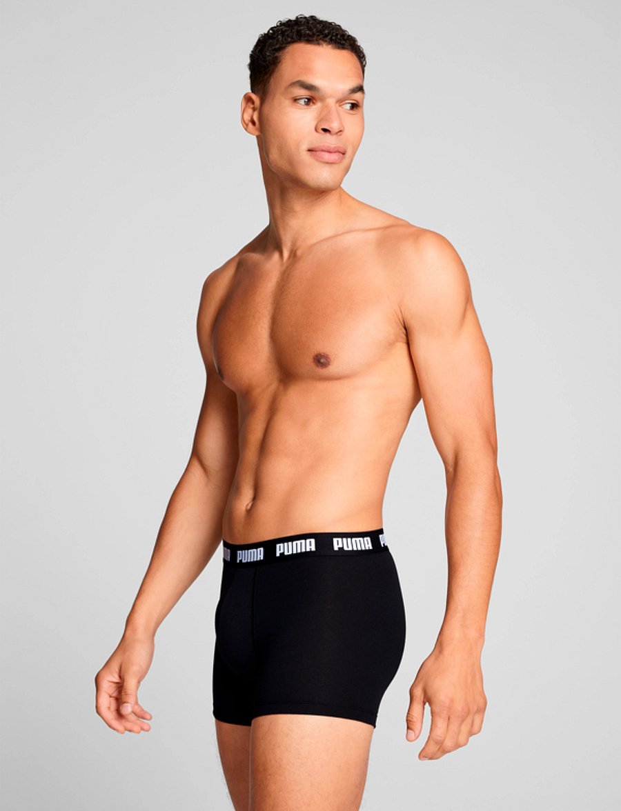 PUMA - PUMA MEN EVERYDAY BOXERS 3P - Šortukai - black / black - 4