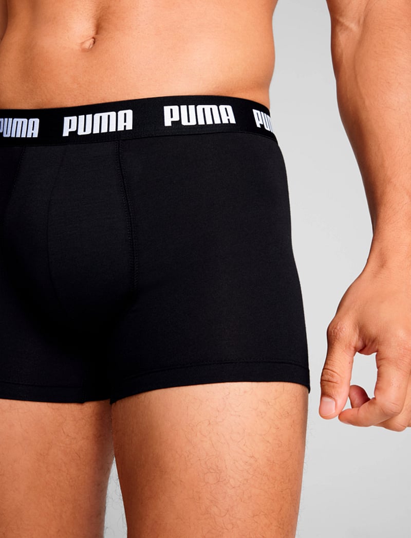 PUMA - PUMA MEN EVERYDAY BOXERS 3P - boxerkalsonger - black / black - 5