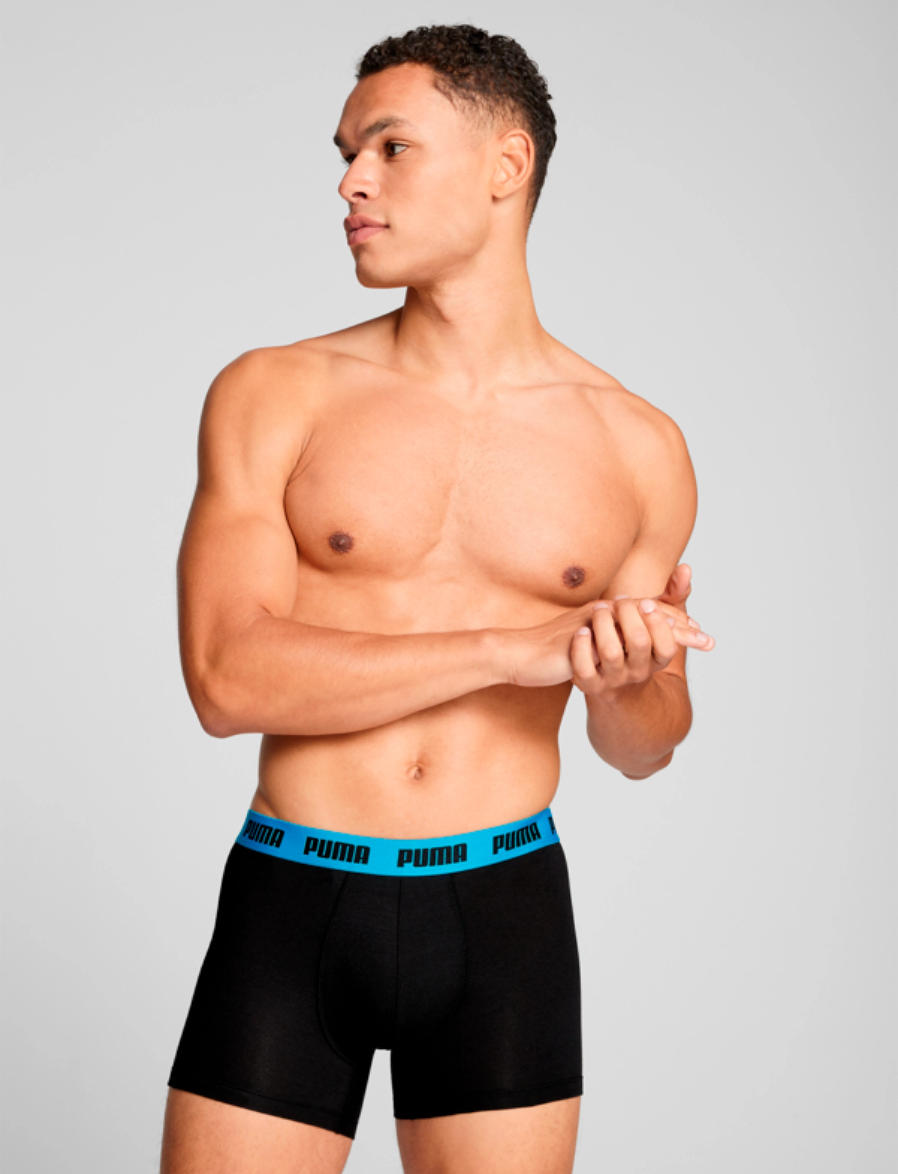 PUMA - PUMA MEN EVERYDAY BOXERS 3P - boxershorts - black pop - 2