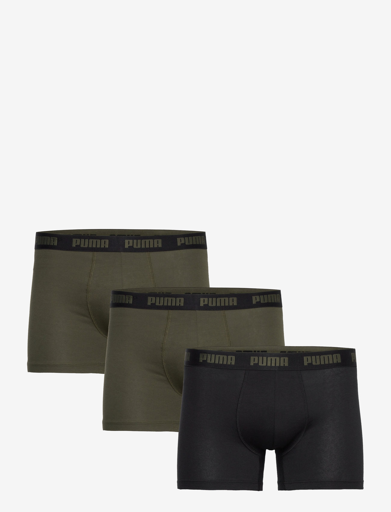 PUMA - PUMA MEN EVERYDAY BOXERS 3P - boxer briefs - forest night - 1