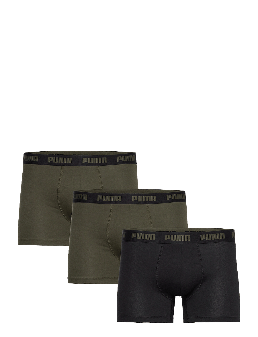 PUMA - PUMA MEN EVERYDAY BOXERS 3P - boxershorts - forest night - 1