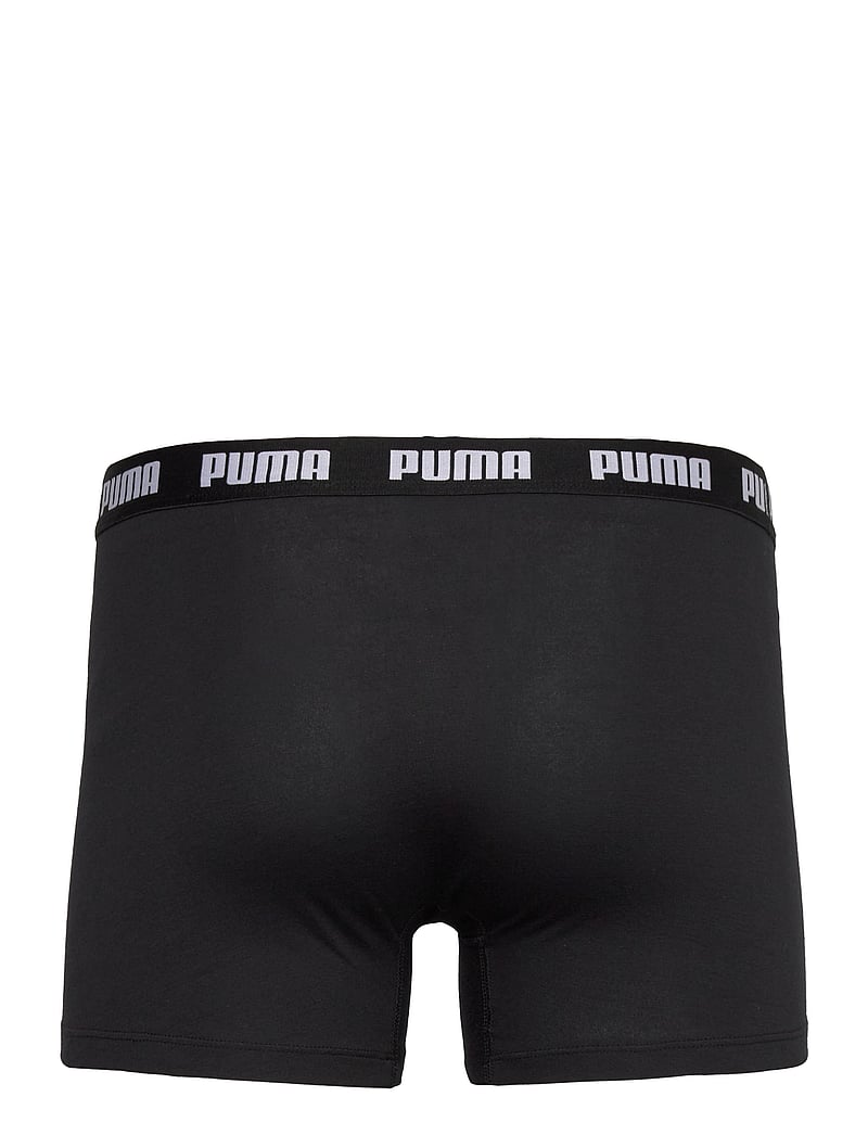 PUMA - PUMA MEN EVERYDAY BOXERS 3P - boxerkalsonger - red fire / grey / black - 3